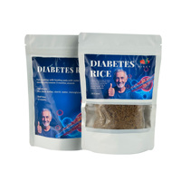 Riz noir naturel mélangé en gros, faible IG, sans gluten, sans OGM, végétalien, sans sucre, pour le nettoyage du côlon, qualité 4A