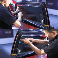 Film Insulasi Jendela Mobil NKODA Low Haze Harga Pabrik, Pelindung UV, Kaca Film Nano Keramik Definisi Tinggi 99% UVR