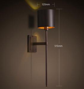 โคมไฟโบราณสำหรับตกแต่งแบบมินิมอลไฟ LED ติดผนังโคมไฟติดผนังโคมไฟติดผนังในร่ม - Product Image 2