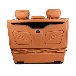 Asiento aerodinámico personalizado de fábrica de China, asiento de Banco de lujo para Benz <span class=keywords><strong>Vito</strong></span> V Class Sprinter Auto trasero de tres asientos <span class=keywords><strong>Camper</strong></span> Van sofá <span class=keywords><strong>cama</strong></span> - Product Image 3