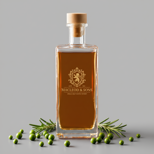 <span class=keywords><strong>Bouteille</strong></span> rectangulaire super-flint de 150 ml avec logo couleur personnalisé et boîte d'emballage, échantillon de spiritueux, liqueur, <span class=keywords><strong>whisky</strong></span>, vente en gros, directement de l'usine - Product Image 5