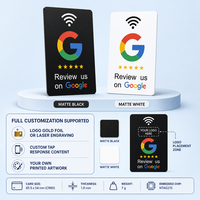 Offre Spéciale Carte de Visite Blanche en PVC RUISIDA Modèle NC2103 Puce NFC213/NTAG215 Imprimable Double Face Surface Mate 13.56MHz Étanche EXW