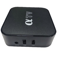 Boîtier TV Linux OS4.9 2.4gHZ Wifi H313 4K Smart TV Box 1G+8G Prise en charge IP/TV avec plus de 5000 chaînes en direct Boîtier décodeur Linux