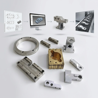 Service de fabrication CNC sur mesure, fabrication de pièces métalliques OEM ODM avec conception par dessin, solution tout-en-un pour l'automatisation industrielle
