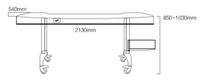Table d'optométrie combinée électrique ophtalmique grande taille ET-288AT