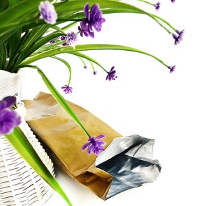 Op maat gemaakte 150g 250g 500g kleine zakjes thee koffie snack zijvouw aluminiumfolie zak - Product Image 4