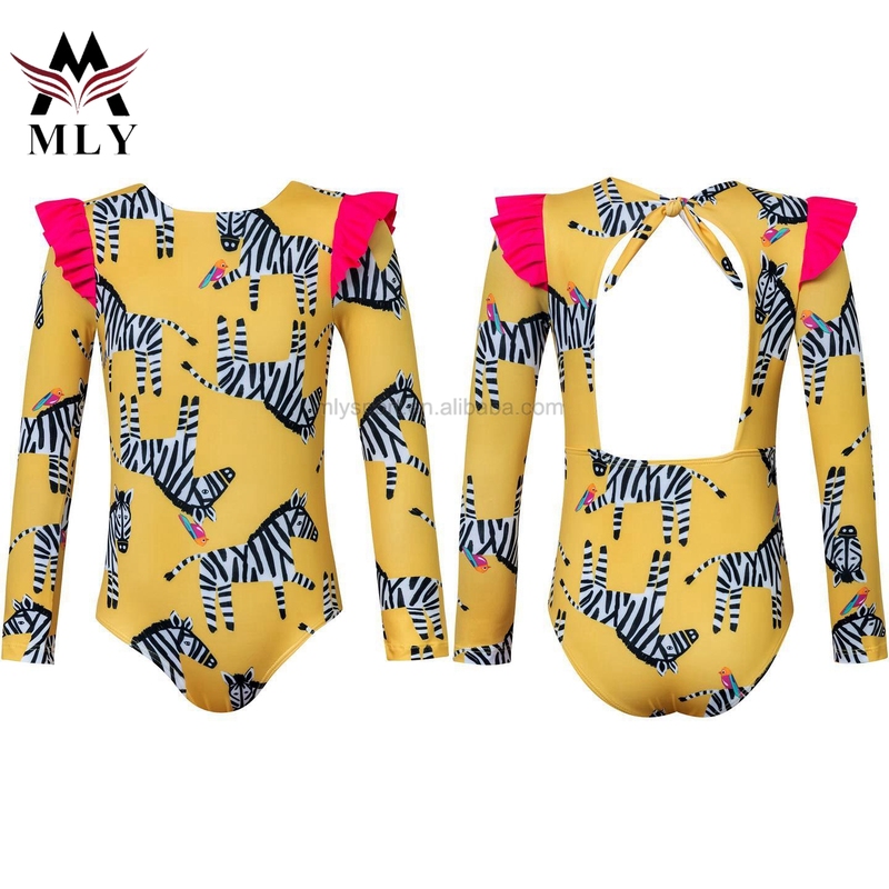 MLY Summer Short Sleeve Kids Swimwear