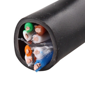 Câble Ethernet UTP Cat6 D-sunty, boîte de 305 m, conducteur solide CCA 23AWG, gaine PVC PE, câble réseau - Product Image 3