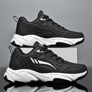 Zapatillas Deportivas Suaves y Altamente Elásticas para Mujer, Zapatillas Casuales Simples y a la Moda Unisex, Transpirables, con Protección para los Tobillos, para Otoño y Primavera - Product Image 4