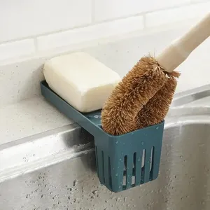 Égouttoir de rangement pliable en plastique pour évier de cuisine, pour tampons à récurer et tri de vaisselle, écologique - Product Image 4