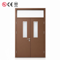 Puerta Cortafuego de Acero para Centros Comerciales, Supermercados, Uso en Proyectos de Puertas de Emergencia Públicas, Puerta Cortafuego de Acero
