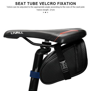 RIDERACE Nouvelle <span class=keywords><strong>Sacoche</strong></span> <span class=keywords><strong>de</strong></span> <span class=keywords><strong>Selle</strong></span> <span class=keywords><strong>de</strong></span> Vélo Réfléchissante à Rayures pour VTT et Vélo <span class=keywords><strong>de</strong></span> Route, Petite <span class=keywords><strong>Sacoche</strong></span> <span class=keywords><strong>de</strong></span> Rangement Arrière pour Outils <span class=keywords><strong>de</strong></span> Cyclisme - Product Image 5