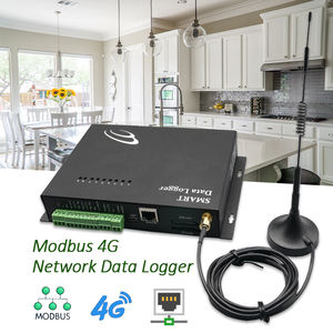 Monitorización de temperatura y humedad ambiente, transmisor 4-20mA, multipunto Modbus, registrador de datos Ethernet 4G, Modbus RTU 4G - Product Image 1