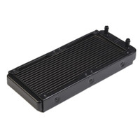 Radiateur de refroidissement par eau de carte graphique de CPU d'ordinateur d'OEM ODM personnalisé radiateur en aluminium usiné CNC de refroidisseur d'eau de 80/90/120/240/360