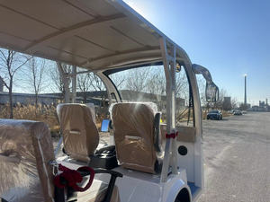 Renqi Vehículo Eléctrico Personalizado de 23 Asientos con Techo Abierto, Motor AC de 72V/11kw, Autobús Turístico para Viajes y Visitas Turísticas - Product Image 5