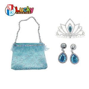 Prenses kızlar için giyinmek prenses çanta ve karga ile kızlar için giysi giyinmek - Product Image 2