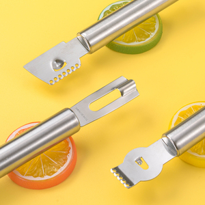 Ensemble de 3 râpes et éplucheurs en acier inoxydable, outils de cuisine multifonctionnels - Product Image 6