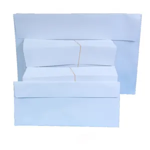 Hot Selling Custom Print White Self Seal Wallet Envelope Business Use Corporate Use Paper Envelopes