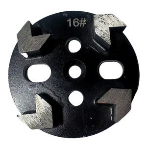 Concrete Diamond Metal Polishing Pads 4-Bar <strong>Segments</strong> 100mm <strong>Grinding</strong> Abrasive Disc Tools - Product Image 5