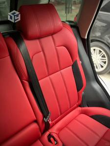 Para Land Rover Range Rover Velar <span class=keywords><strong>Evoque</strong></span> Sport Discovery Defender cuero de lujo ajuste personalizado accesorios de coche funda de asiento 5 asientos - Product Image 5