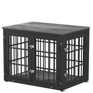 Chenil pour chien en bois sur mesure en gros, maison pour animaux de compagnie d'intérieur pour petits et moyens chiens, OEM - Product Image 4