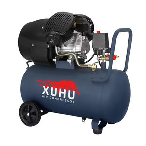 Cat Semprot tipe baru, 2KW 3HP 50 liter seluler 2 Piston digerakkan langsung kompresor udara untuk dijual - Product Image 1