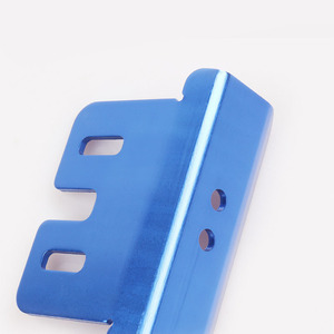 Marco de Matrícula de Aleación de Aluminio de 300 mm con Abrazadera Azul de Uso General - Product Image 4