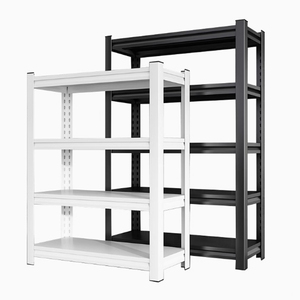 ג 'יגונג חנות חריץ זווית מתכת דף אחסון בית מדף מרוקד זווית פלדה 5 שכבות פלדה מלאך פלדה מתלה פלדה - Product Image 1