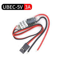 Module abaisseur UBEC 5V 3A/5A/7A/15A BEC 2-12S Lipo avec blindage complet anti-parasitage, alimentation externe en plastique pour avion FPV