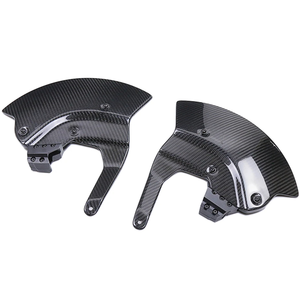 Pour BMW S1000RR M1000RR <span class=keywords><strong>S1000R</strong></span> M1000R M1000R 2020 2021 <span class=keywords><strong>2022</strong></span> 2023 2024 3K 100% panneaux latéraux de garde-boue avant de moto en Fiber de carbone sèche - Product Image 5