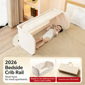 Barandilla de Cama para Bebés con Doble Bloqueo Ajustable, Instalación Rápida, Protección de Doble Lado, Proveedor ODM/OEM, Artículos para Bebés - Product Image 3