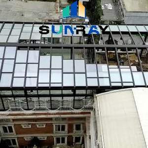 धूप बुद्धिमान रिमोट कंट्रोल स्काईलाइट स्लाइडिंग ओवरलैपिंग कैसमेंट विंडो सनरूम छत बेसमेंट ग्लास खिड़कियां - Product Image 5