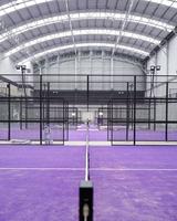 Servicio Profesional de Instalación Completa de Pistas de Pádel con Vidrio Templado y Estructura de Acero para Deportes al Aire Libre