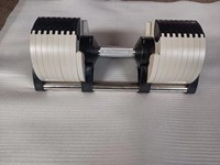Ensemble d'haltères réglables de 40 kg avec poids individuel, augmentations de 2,5 kg, pour la maison et la salle de sport