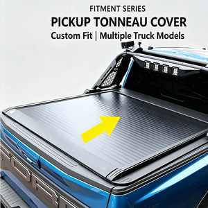 Cubierta Retráctil Eléctrica Manual MASSAIT para Toyota Hilux Revo Nissan Navara PRO Z9, de Aluminio - Product Image 6