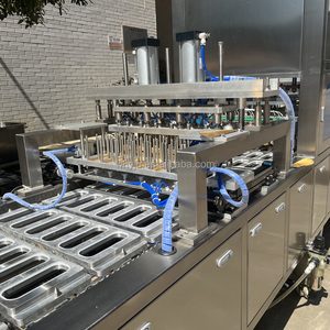 Machine automatique de scellage de gobelets pour pâté de foie d'oie, machine de remplissage de gobelets pour excréments d'oie, machine de scellage de gobelets en aluminium pour pâté de viande - Product Image 4