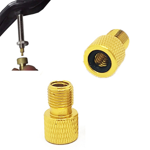 Adaptateur de <span class=keywords><strong>valve</strong></span> tubeless durable, connecteur de <span class=keywords><strong>valve</strong></span> de vélo antidérapant pour vélo de route, utilisation de <span class=keywords><strong>valve</strong></span> Presta à <span class=keywords><strong>Schrader</strong></span> sans chambre à air - Product Image 1