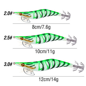 3.0 #2.5 #2.0 # Midwater calamid Jig ABS di plastica gamberetti <span class=keywords><strong>seppie</strong></span> polpo con stampa esca esca da pesca per squalo - Product Image 3
