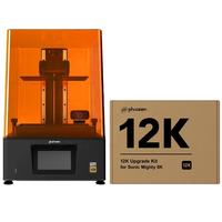 Imprimante 3D à résine LCD Sonic Mighty 12K avec stockage intégré, transfert USB, logiciel de découpe pour la création de figurines et de modèles, conception créative