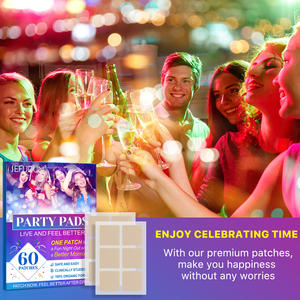 Sefudun toptan bitkisel özü akşamdan kalma yama doğal parti pedleri Hangover kurtarma ağız burun ve vücut yamalar için - Product Image 2