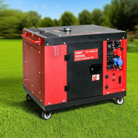 Générateur diesel portable pour camping Zao Feng ZF-300GF 3-8,5 kW monophasé 220 V démarrage automatique ATS alternateur 100 % cuivre