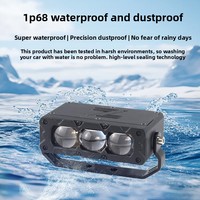Projecteur laser F3 pour voiture, projecteur longue portée pour camions, motos tout-terrain, grille de pavage externe