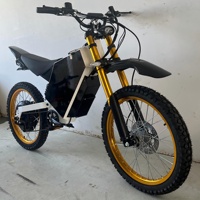 Nueva Bicicleta Eléctrica Todoterreno SS30 de 22000W para Adultos, Batería de 72V 75AH, Alcance de 200km, Velocidad de 130-150km/h para Recorridos de Larga Distancia