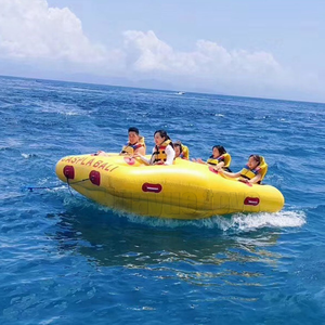 एक्वा अस्थायी Towable खिलौने ट्यूब स्की नाव की सवारी Inflatable मक्खी ट्यूब के लिए पानी के खेल खेल - Product Image 2