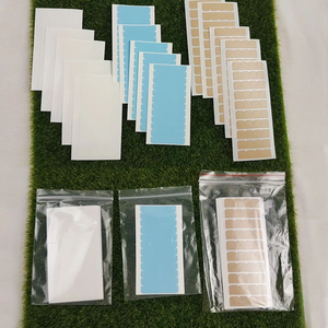 Ruban adhésif plat double face transparent pas cher de l'usine Showjarlly, <span class=keywords><strong>bandes</strong></span> de 4 cm * 0,8 cm, colle pour système capillaire à dentelle frontale, <span class=keywords><strong>extensions</strong></span> pour la maison - Product Image 5