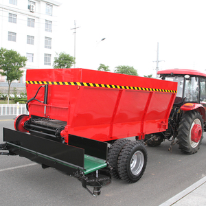Tractor que tira de zanjas de doble cara, huerto, agricultura, fertilizante orgánico, esparcidor - Product Image 6