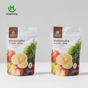 Sac d'emballage refermable personnalisé avec fermeture éclair, sac en aluminium scellé réutilisable, emballage en plastique pour bonbons, noix et graines, sac alimentaire - Product Image 2