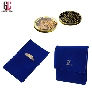 Moneda Conmemorativa Cristiana de Metal Personalizada de Fábrica con 12 Años de Experiencia, con la Frase '<span class=keywords><strong>Fe</strong></span> sobre el Miedo', Versículo Inspirador del Salmo 23:4, Regalo Cristiano - Product Image 5