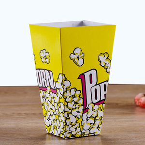 Bán buôn phân hủy sinh học các tông ly Snack thức ăn nhanh bao bì rạp chiếu phim bỏng ngô xô bỏng ngô ly với logo in ấn - Product Image 2