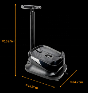 Máquina de masaje con ejercicio de vibración para todo el cuerpo, plataforma de vibración, masajeador de pies con vibración - Product Image 2